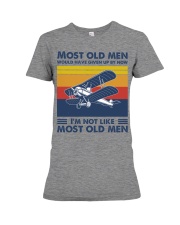 most old men Aerobatics Premium Fit Ladies Tee tile