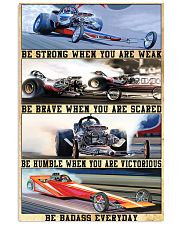 be strong drag racing 24x36 Poster front