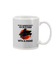 piano never old man Mug tile