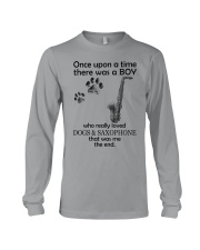 saxophone once upon Long Sleeve Tee tile