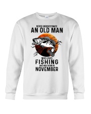fishing-old-man-11 Crewneck Sweatshirt tile