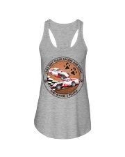 i like dog Dirt track racing Ladies Flowy Tank tile