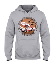 i like dog Dirt track racing Hooded Sweatshirt front