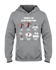 things ido handball Hooded Sweatshirt tile