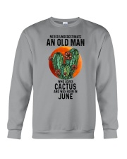 06 cactus never old man Crewneck Sweatshirt tile