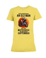 09 motocross olm yl Premium Fit Ladies Tee tile