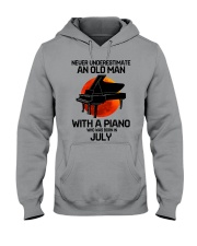 piano-7 Hooded Sweatshirt tile