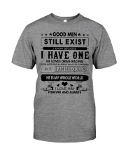 DRAG RACING GOOD MEN STILL EXIST Premium Fit Mens Tee tile