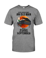 09 piano old mannn never Premium Fit Mens Tee tile