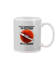 trombone never old man Mug tile