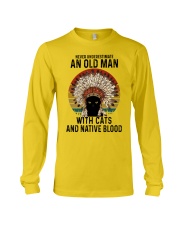never cats and native blood olm Long Sleeve Tee tile