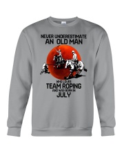 7 team roping never Crewneck Sweatshirt tile