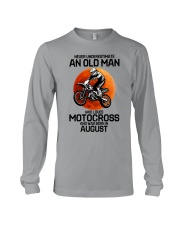 8 motocross old man Long Sleeve Tee tile