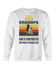 firefighter nothing scares Crewneck Sweatshirt tile