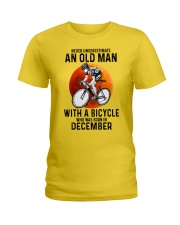 12 cycling never old man Ladies T-Shirt tile