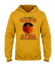 parachuting pefect olm Hooded Sweatshirt tile