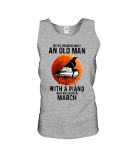 03 piano never old man Unisex Tank tile