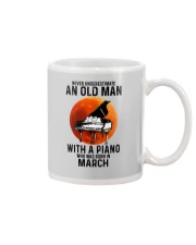 03 piano never old man Mug tile