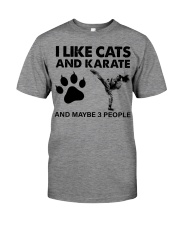 likecats-karate Premium Fit Mens Tee tile