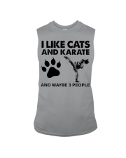 likecats-karate Sleeveless Tee tile