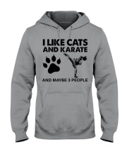 likecats-karate Hooded Sweatshirt tile