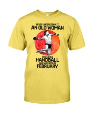 2 handball Premium Fit Mens Tee tile