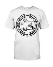 Drag racing like dog mug Classic T-Shirt tile