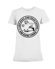 Drag racing like dog mug Premium Fit Ladies Tee tile