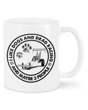 Drag racing like dog mug Mug front