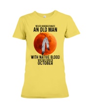10 native old man Premium Fit Ladies Tee tile