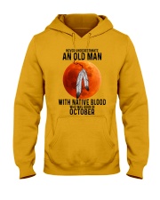 10 native old man Hooded Sweatshirt tile