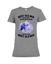 old man hockey Premium Fit Ladies Tee tile