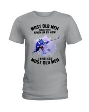 old man hockey Ladies T-Shirt tile
