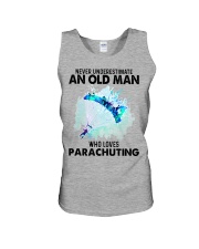 never parachuting Unisex Tank tile