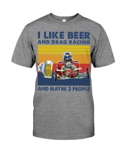 like beer drag racing Premium Fit Mens Tee tile