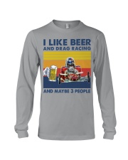like beer drag racing Long Sleeve Tee tile