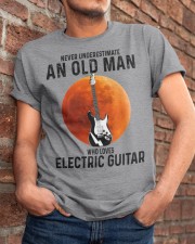 electric guitar never old man Classic T-Shirt apparel-classic-tshirt-lifestyle-26