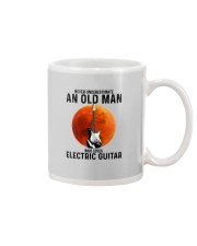 electric guitar never old man Mug tile