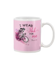 Cycling Woman Wear Pink Mug tile