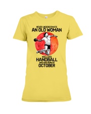 10 handball Premium Fit Ladies Tee tile