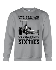 don't be jealous drag racing 2 Crewneck Sweatshirt tile