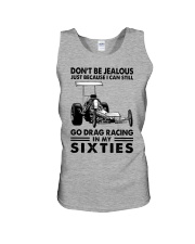 don't be jealous drag racing 2 Unisex Tank tile