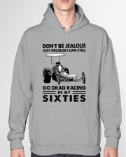 don't be jealous drag racing 2 Hooded Sweatshirt garment-hooded-sweatshirt-front-04