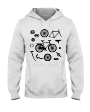 love 2 cycling Hooded Sweatshirt tile