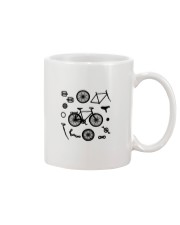 love 2 cycling Mug tile