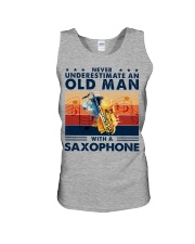 Saxophone Unisex Tank tile