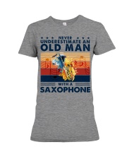 Saxophone Premium Fit Ladies Tee tile