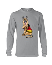 german shepherd germany Long Sleeve Tee tile