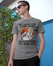 clarinet talent old man Classic T-Shirt apparel-classic-tshirt-lifestyle-17