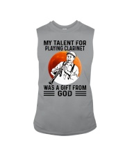 clarinet talent old man Sleeveless Tee tile